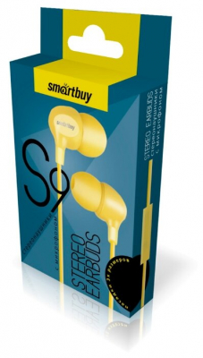 Гарнитура SMART BUY SBH-660 S9 Желтая от магазина Лидер