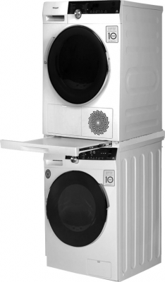 Сушильная машина Weissgauff WD 599 DC Inverter Heat Pump кл.энер.:A+++ макс.загр.:9кг белый (426593) от магазина Лидер