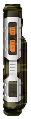 Мобильный телефон BQ-2430 Tank Power Зелено-серебрянный от магазина Лидер